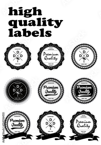 Vintage Quality Labels
