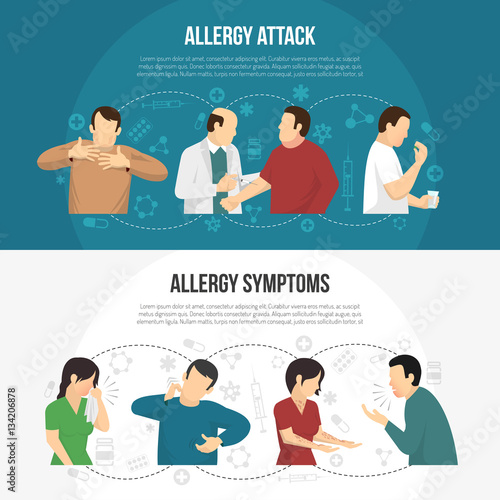 Allergy Banner Set