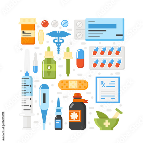 Pharmacy icons