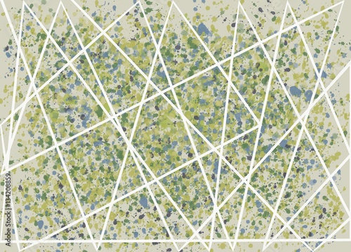 Abstract artistic watercolor background Vector. Bright splash of colors for t...