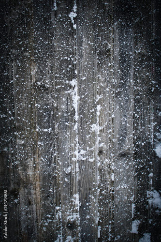 snowflakes on the boards © EkaterinaVladimirova