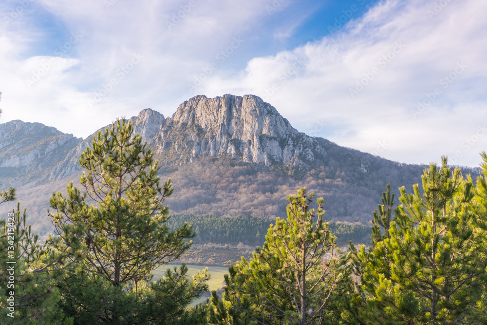 Obraz premium Mountain Leon Dormido from Spain