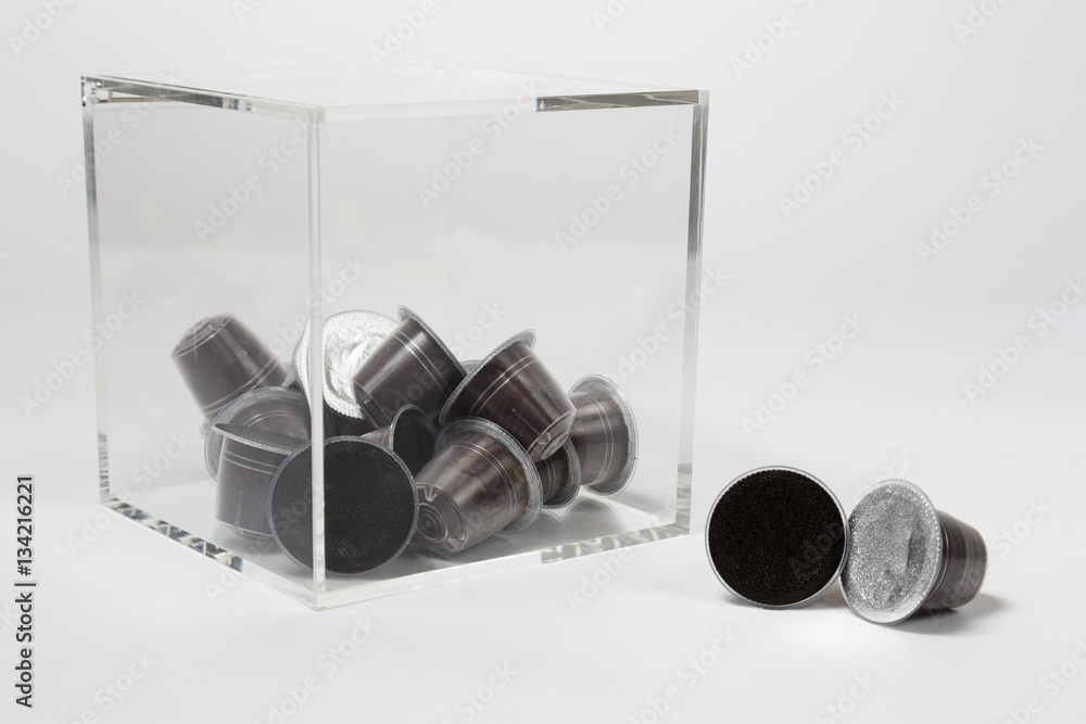 Contenitore per capsule per capsule per caffè contenitore per