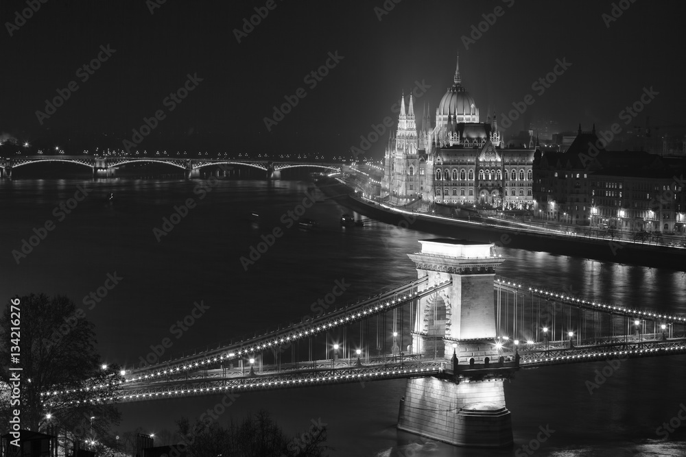 Obraz premium Amazing view from Budapest.
