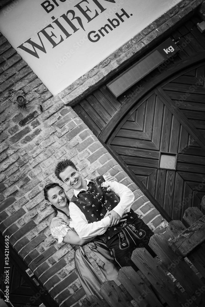 Naklejka premium Wedding