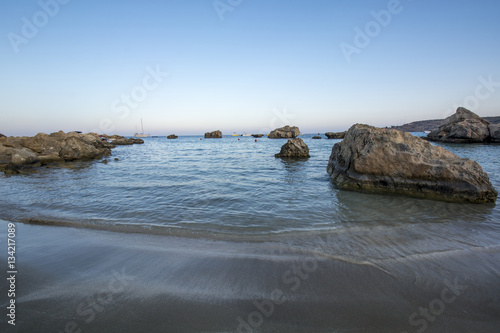 Konnos bay,Protaras landscape,Meditarian sea,Cyprus