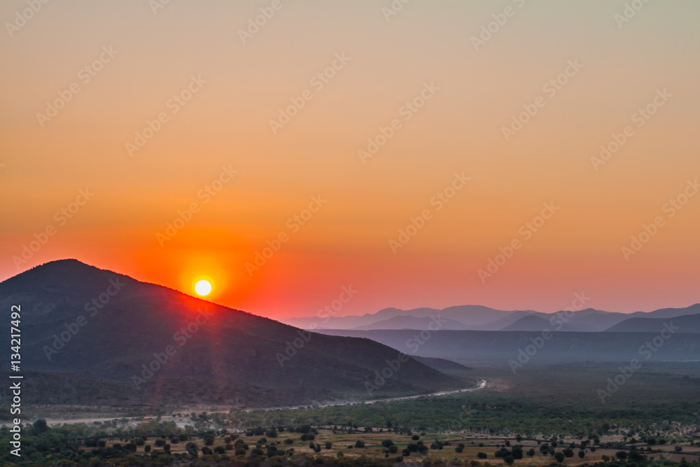 Namibia Sunset Namibia Sunset