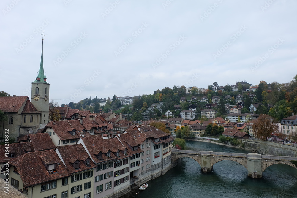 Naklejka premium Bern city of Switzerland
