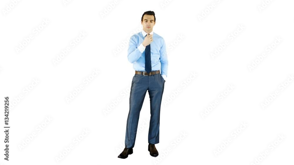 Businessman using digital screen Businessman using digital screen