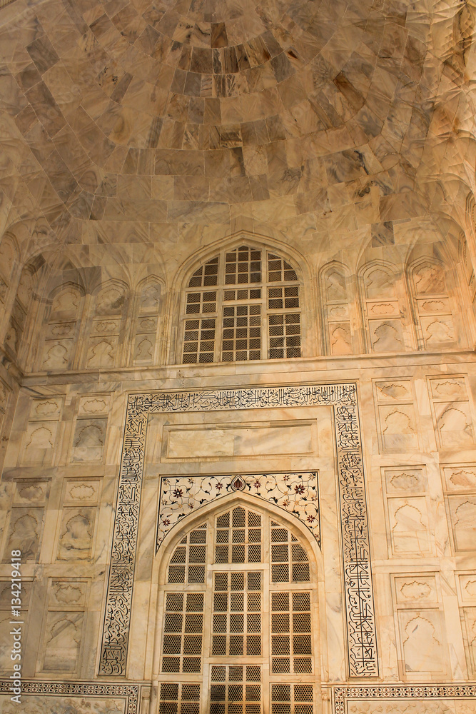 Агра, Индия, Тадж-Махал - мавзолей-мечеть, Элемент здания