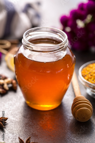 sweet honey product of bee.