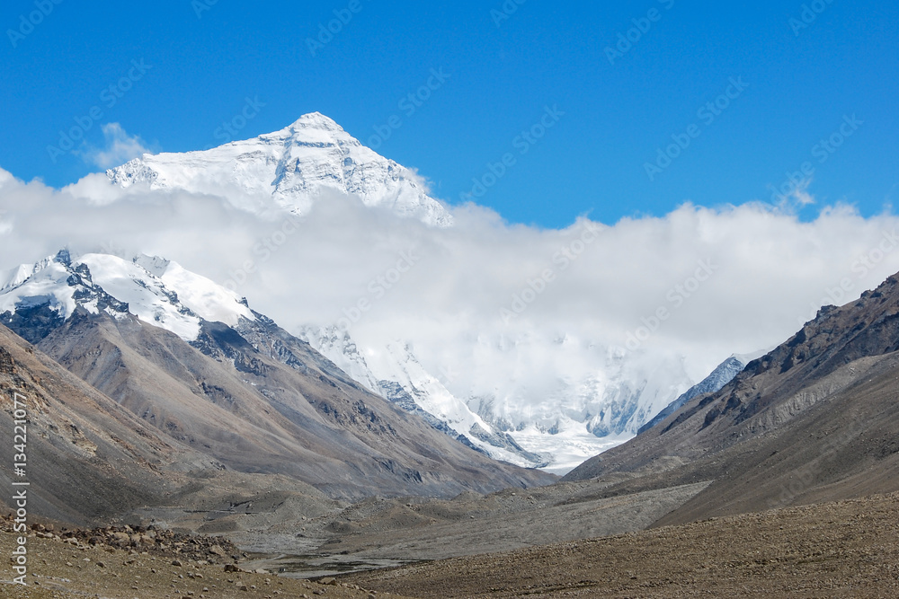 Mount Everest base camp / North Face Tibet