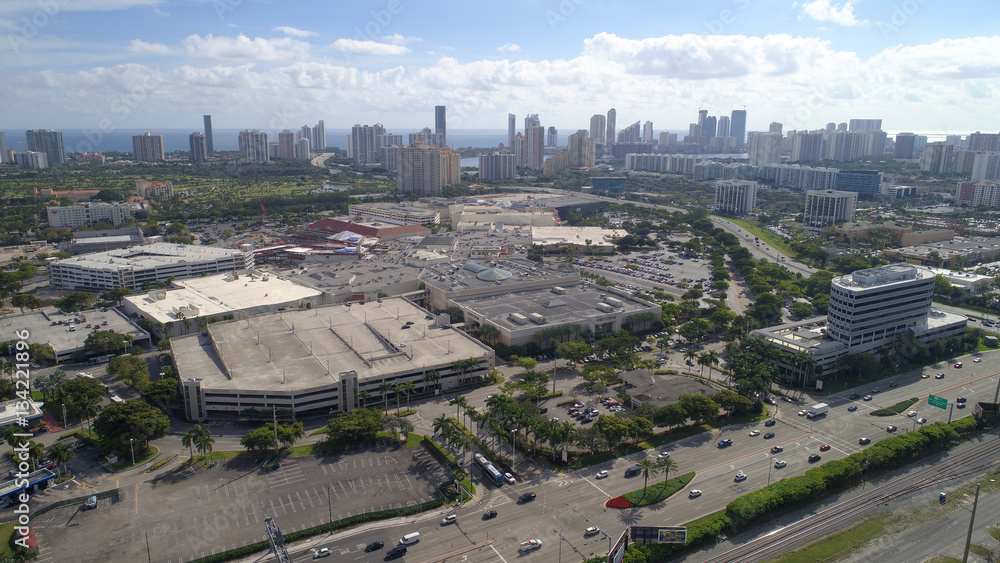 Aventura Mall aerial photo
