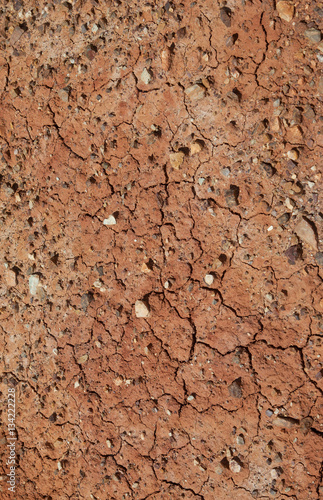 Image of red dry texture