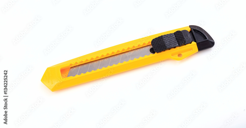 Paper cutter isolated on white background Paper cutter isolated on white background