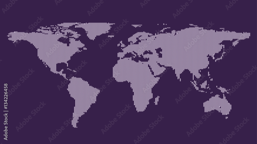 Grey Political World Map Grey Political World Map
