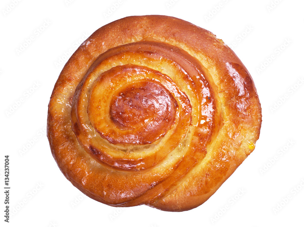 Bun with marmalade Bun with marmalade