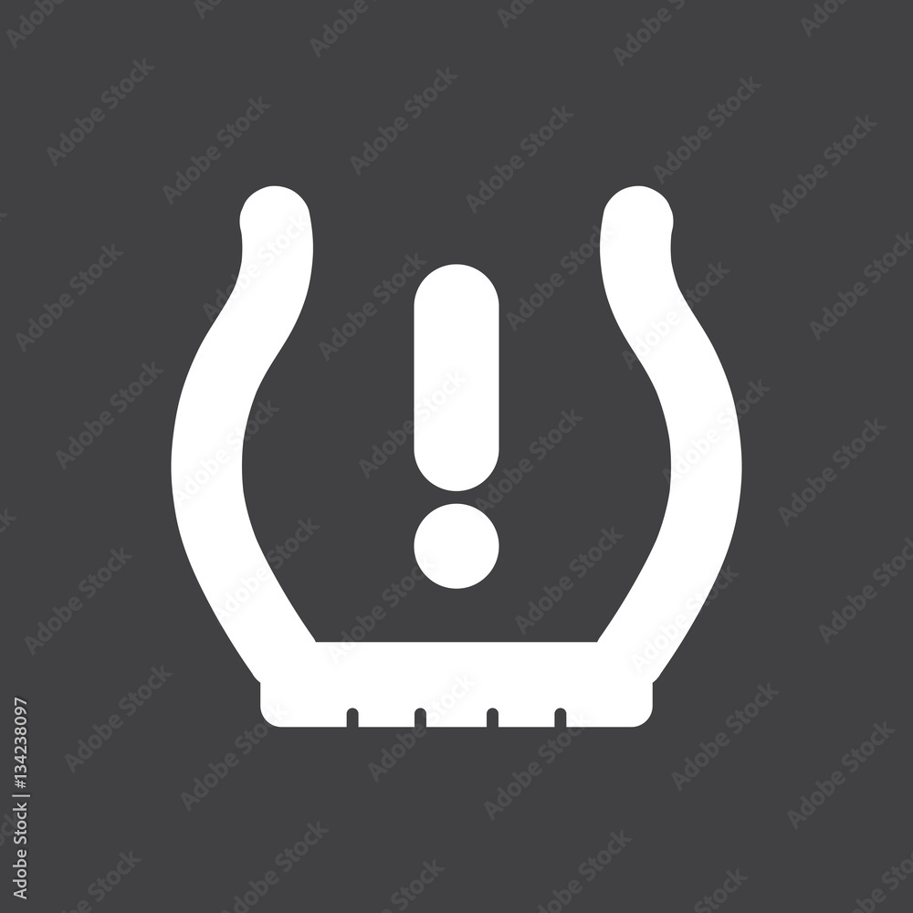 Low tire pressure warning indicator Low tire pressure warning indicator