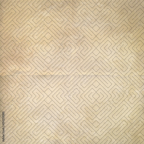 Vintage Geometric Pattern Background Texture
