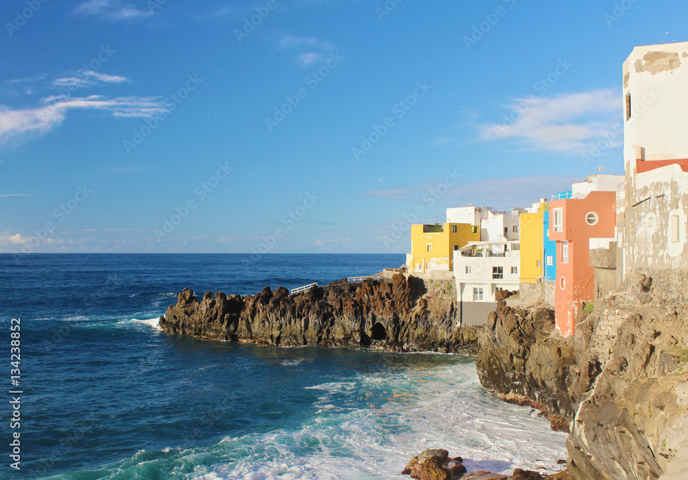 Punta Brava, Puerto de la Cruz, Tenerife StockFoto Adobe Stock