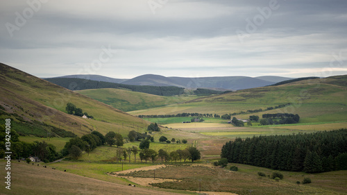 Country view of Scotland highlands, Europe.