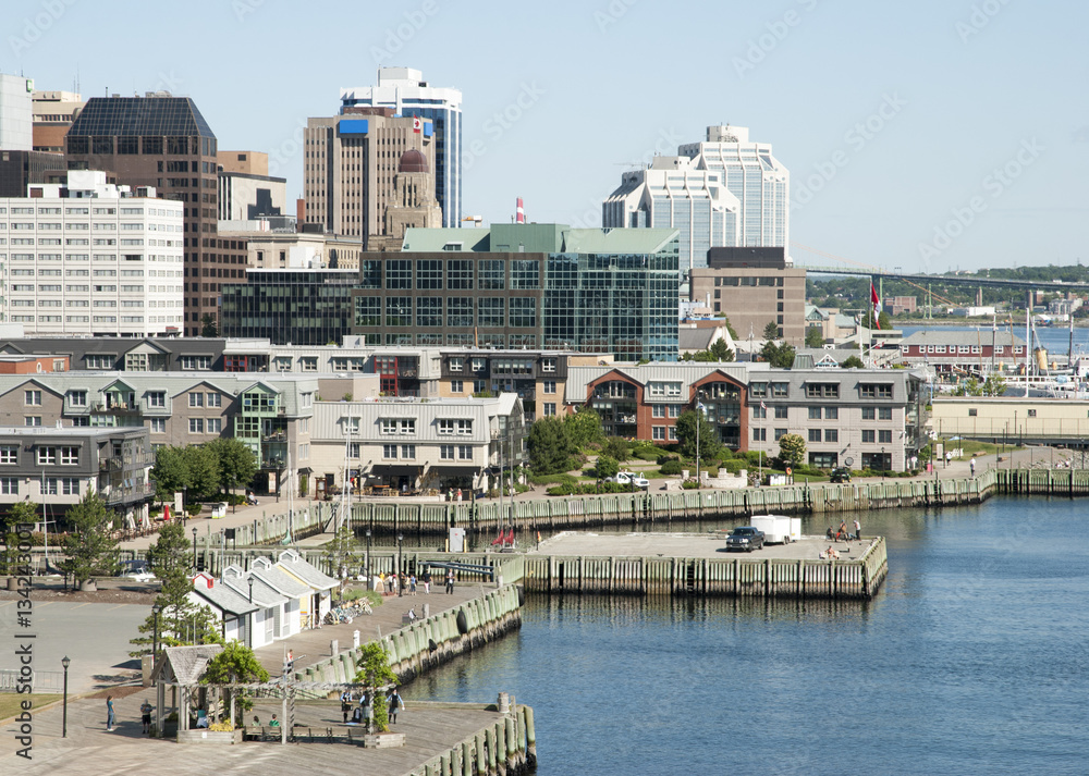 Halifax City Promenade Stock Photo Adobe Stock