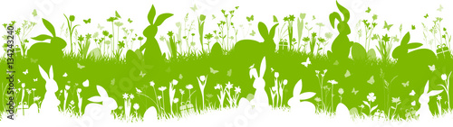 Osterkarte Vektormotiv