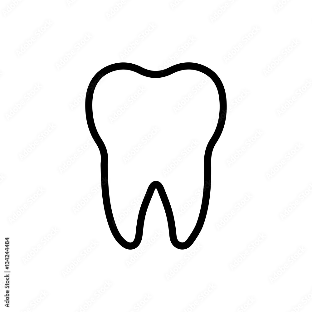 tooth icon illustration tooth icon illustration