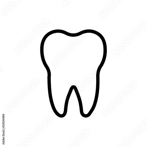 tooth icon illustration photo