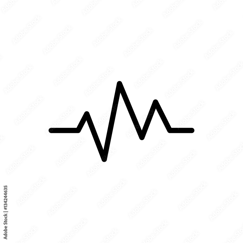 heartbeat icon illustration heartbeat icon illustration