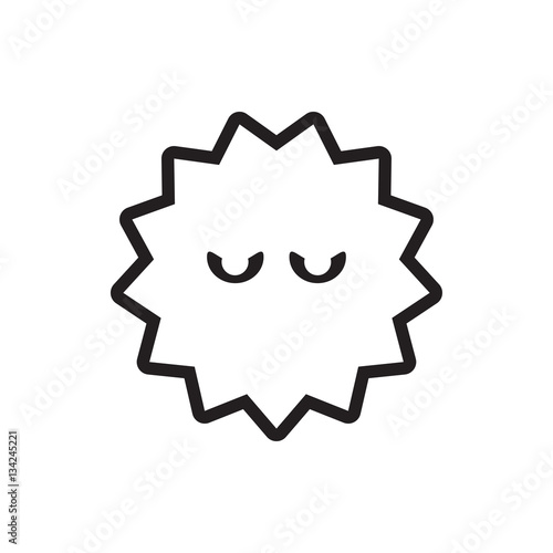 bacteria icon illustration