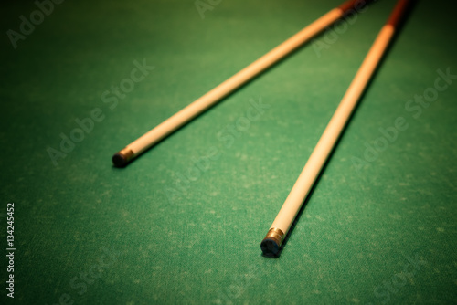 Cues for billiards