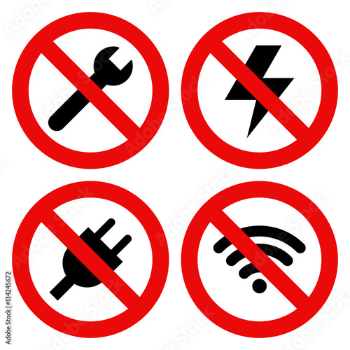 Free Download No Repair, No Llightning, No Plug and No Wifi Symbols - GFXLoad