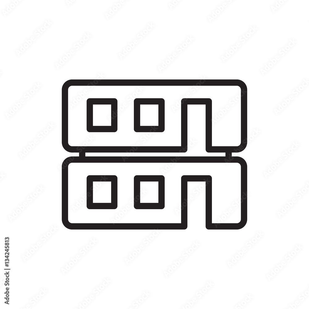 house builidng icon illustration house builidng icon illustration