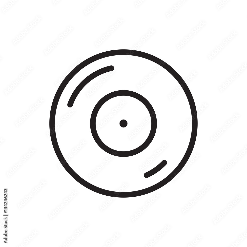 disc on fire icon illustration disc on fire icon illustration