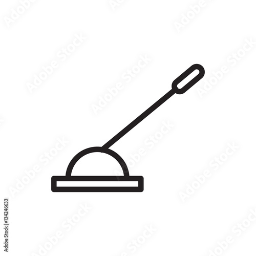arm lever icon illustration