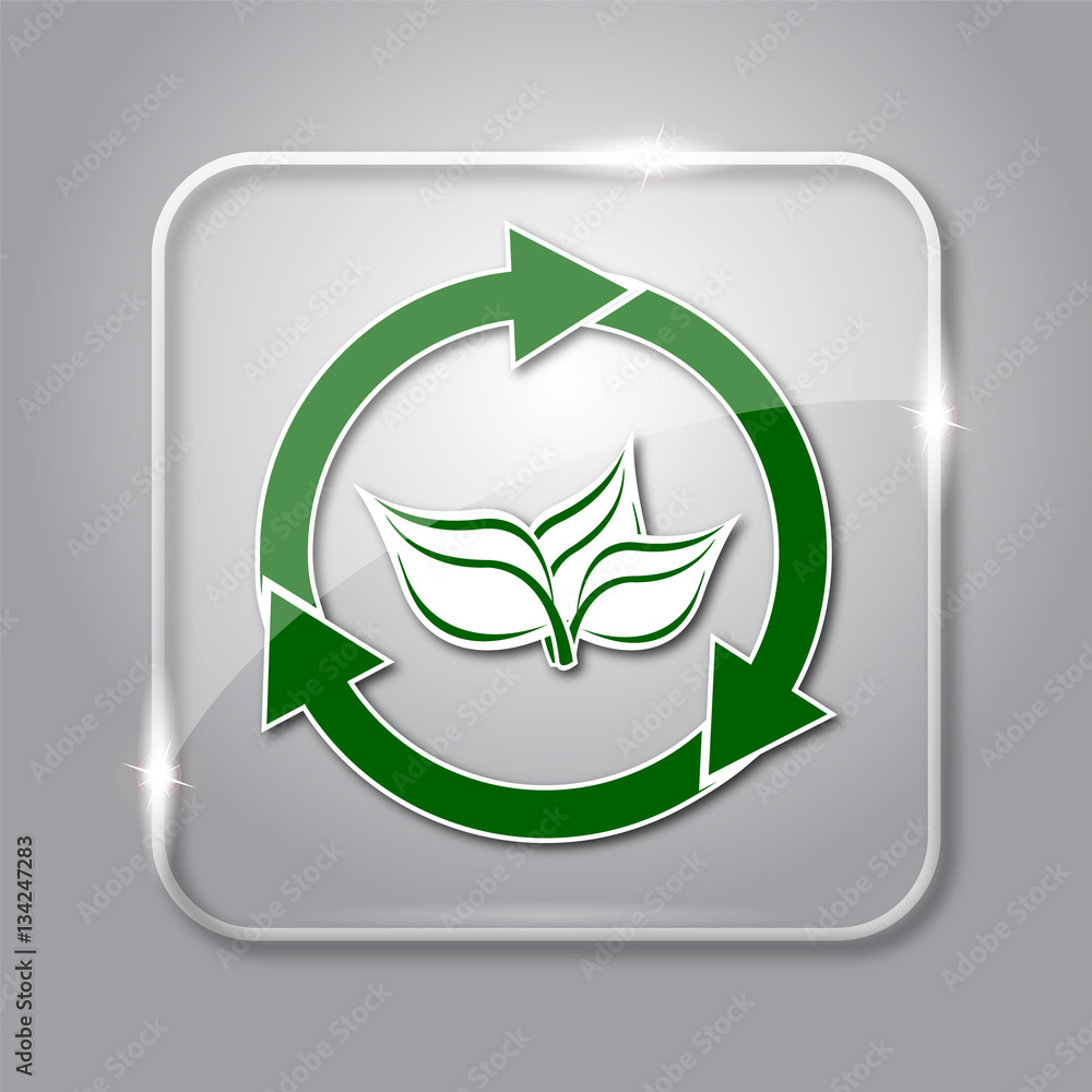 Recycle arrows icon
