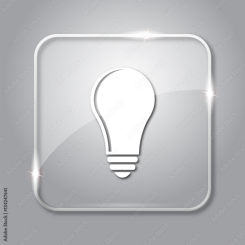 Light bulb - idea icon Light bulb - idea icon