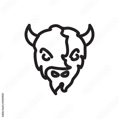 goat icon illustration