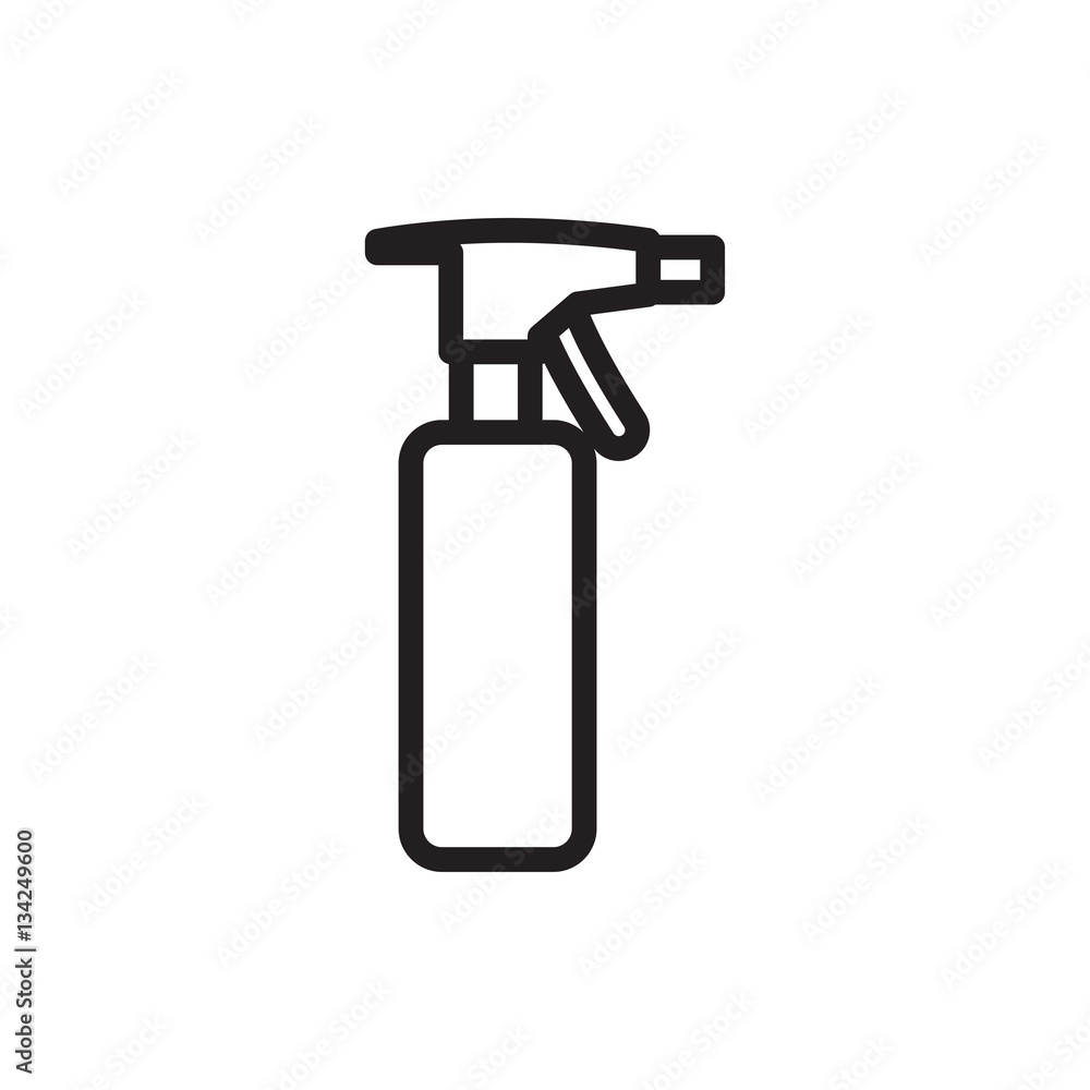 spray bottle icon illustration spray bottle icon illustration