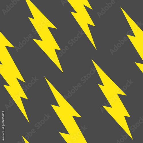 Flash, lightning bolt seamless pattern