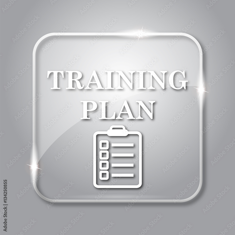 Training plan icon Stock Illustration Adobe Stock