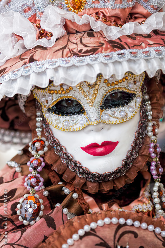 Obraz premium Amazing carnival masks in Venice, Italy