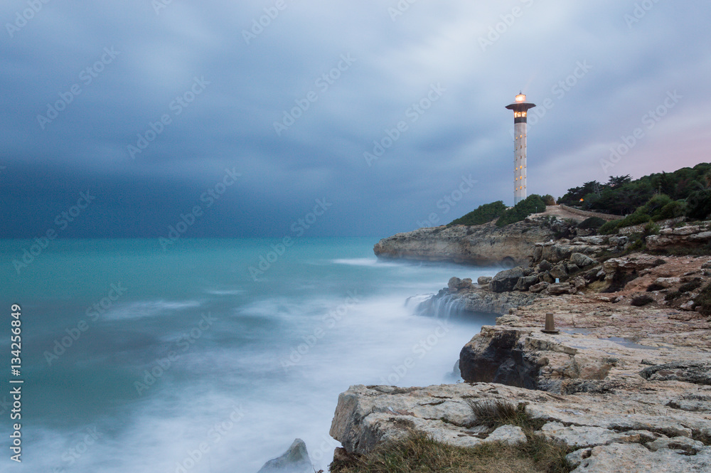 Lighthouse at Torredembarra