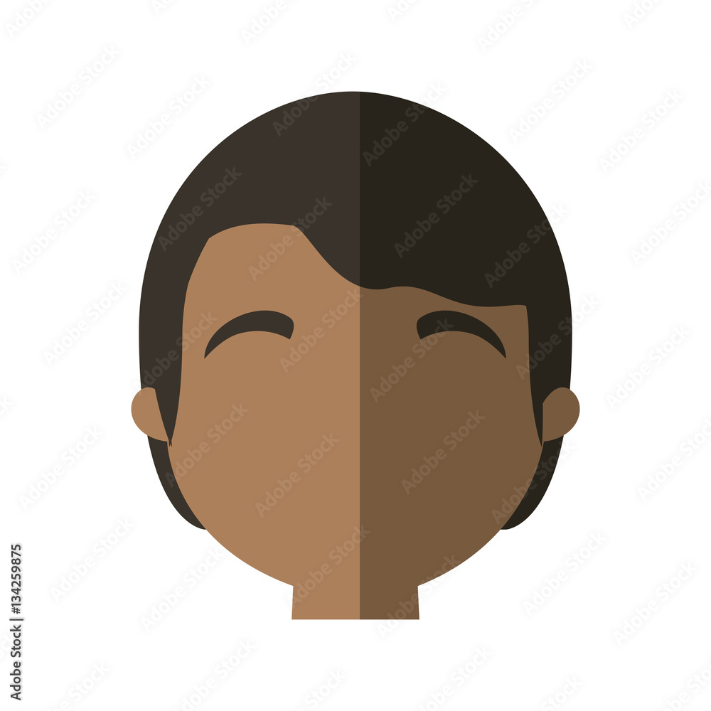 character face man multiethnic shadow vector illustration eps 10 character face man multiethnic shadow vector illustration eps 10