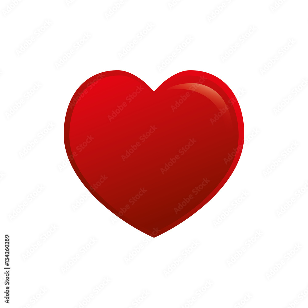 Romantic heart concept icon vector illustration graphic design Romantic heart concept icon vector illustration graphic design