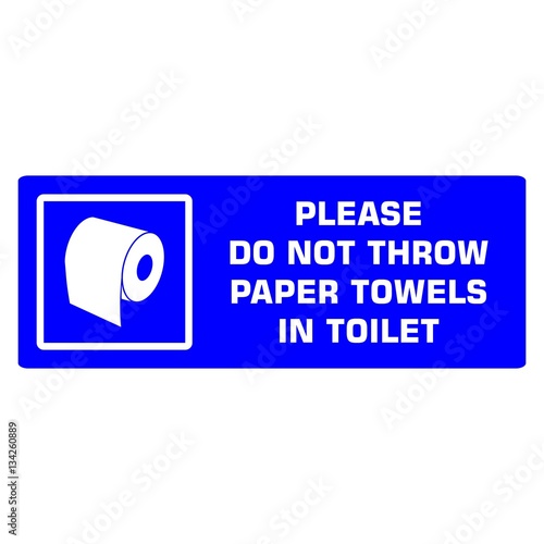 Toilet towels