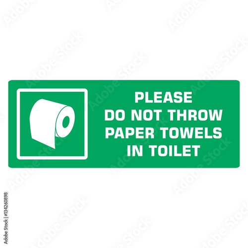 Toilet towels