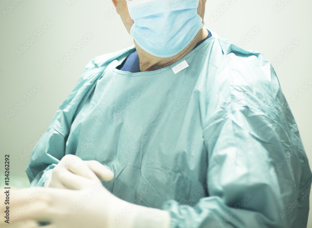 Surgeon in hospital surgery Surgeon in hospital surgery