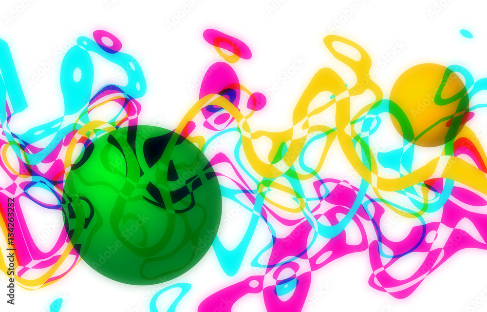Abstract wavy colors Abstract wavy colors